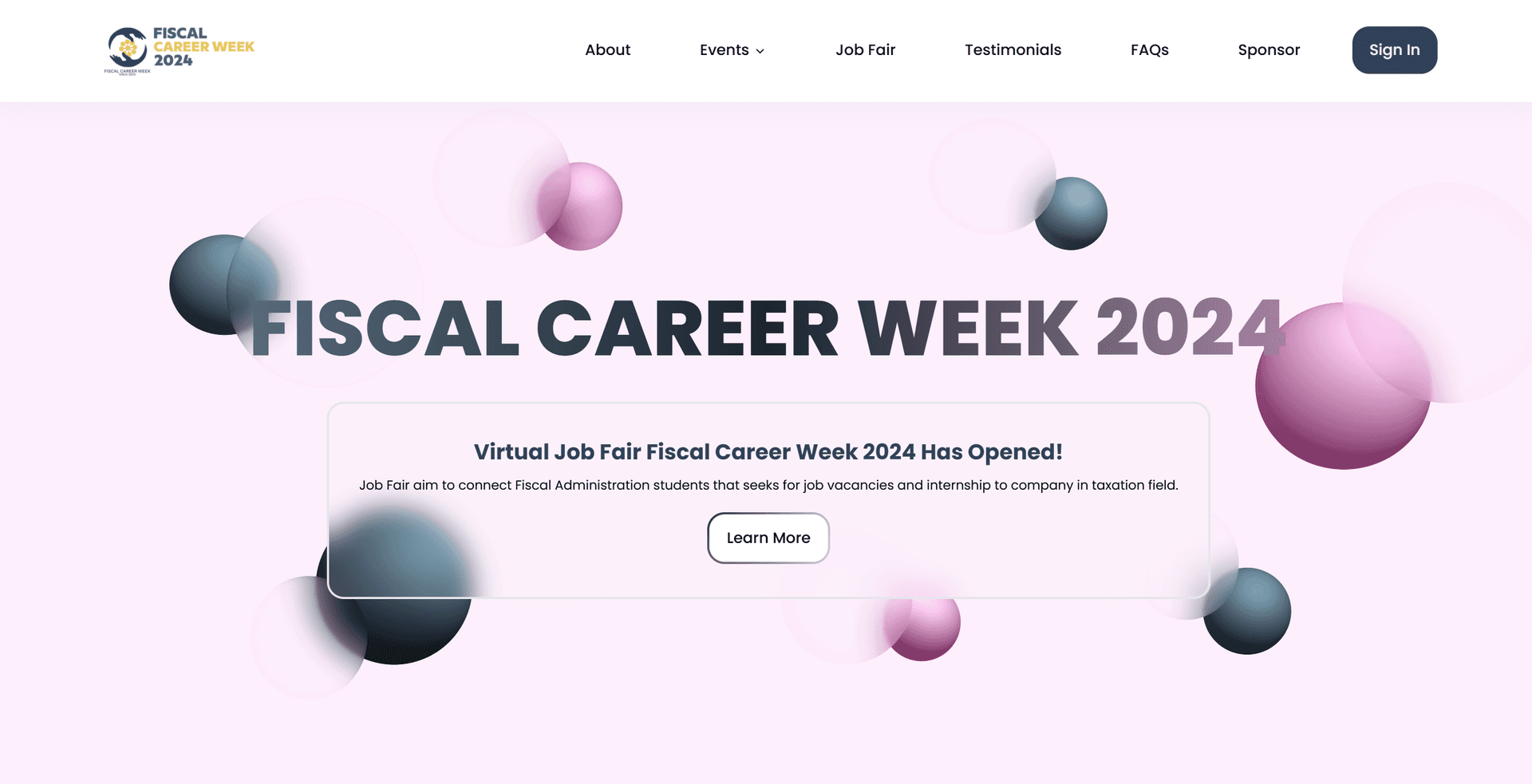 Fiscal Career Week